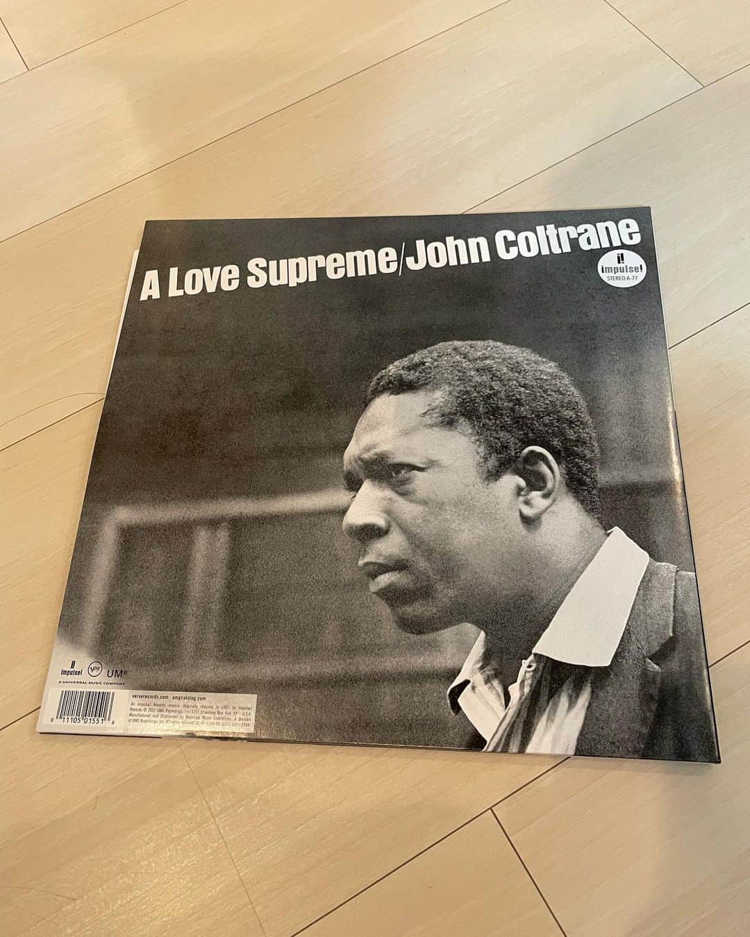 東野幸治のインスタグラム：「ジョン.コルトレーン「A love  Supreme」購入。」