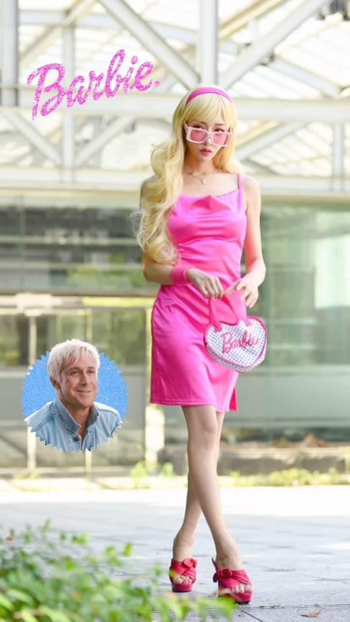明日花キララのインスタグラム：「Barbie👠」