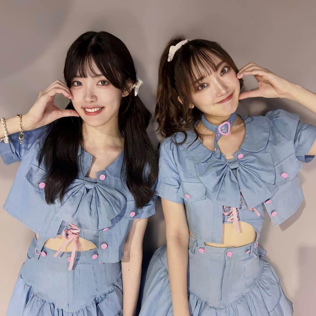 相澤瑠香のインスタグラム：「大好きまひろん🎀おそろい衣装どう？？」
