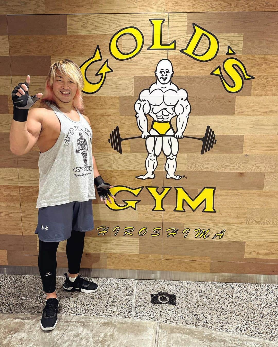 棚橋弘至さんのインスタグラム写真 - (棚橋弘至Instagram)「#肩トレ #shoulderworkout   集中して、トレできました👍  #ゴールドジム広島パセーラ 店 #広島」7月31日 20時52分 - hiroshi_tanahashi