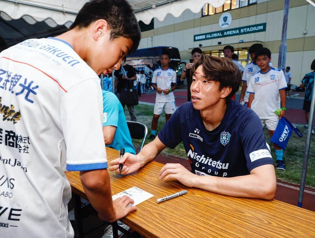 永石拓海さんのインスタグラム写真 (永石拓海Instagram)「📖👨‍🏫⚽️🧤 来てくれてありがとう👍 宗像市スポーツフェスタ