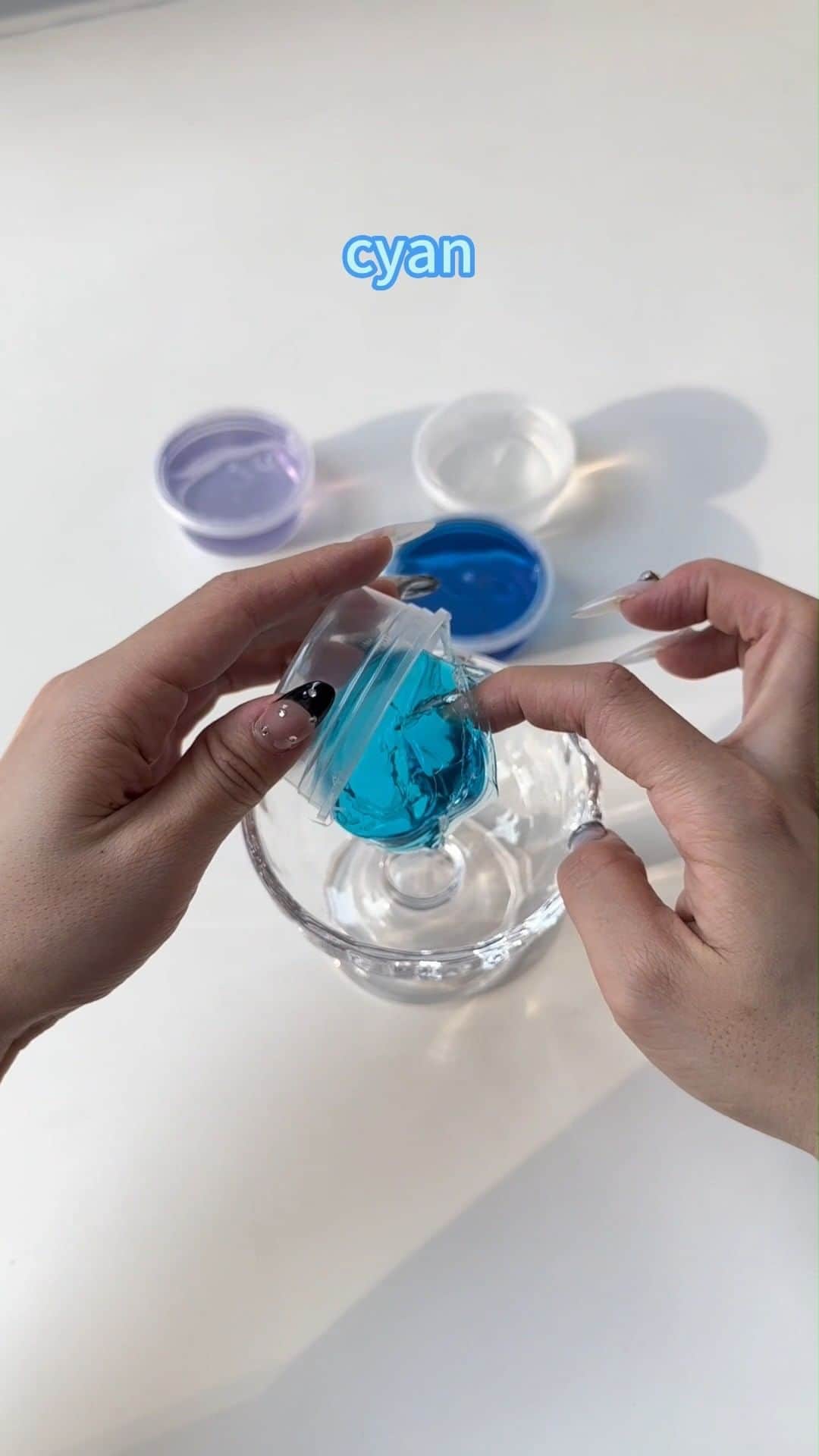 SHEINのインスタグラム：「Dive into an ocean of fun with this DIY mini undersea slime tutorial! 🐠🐡🐟✨ What details would you mix into your mini masterpiece? 👇  🔎9857670  #SHEIN #SHEINforAll #SHEINstyle #fashion #chic #saveinstyle」