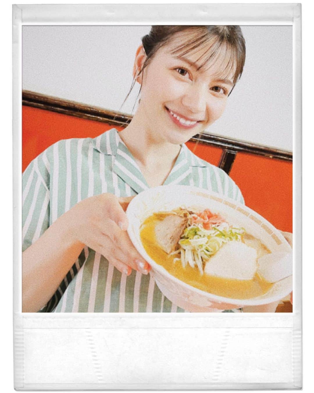 リンのインスタグラム：「🍜   #下北沢  #中華そば専門店  #一龍  #有麺団  #ロケ  #りんらー  #Lynnいっぱい  #ラーメン  #声優  #Lynn」