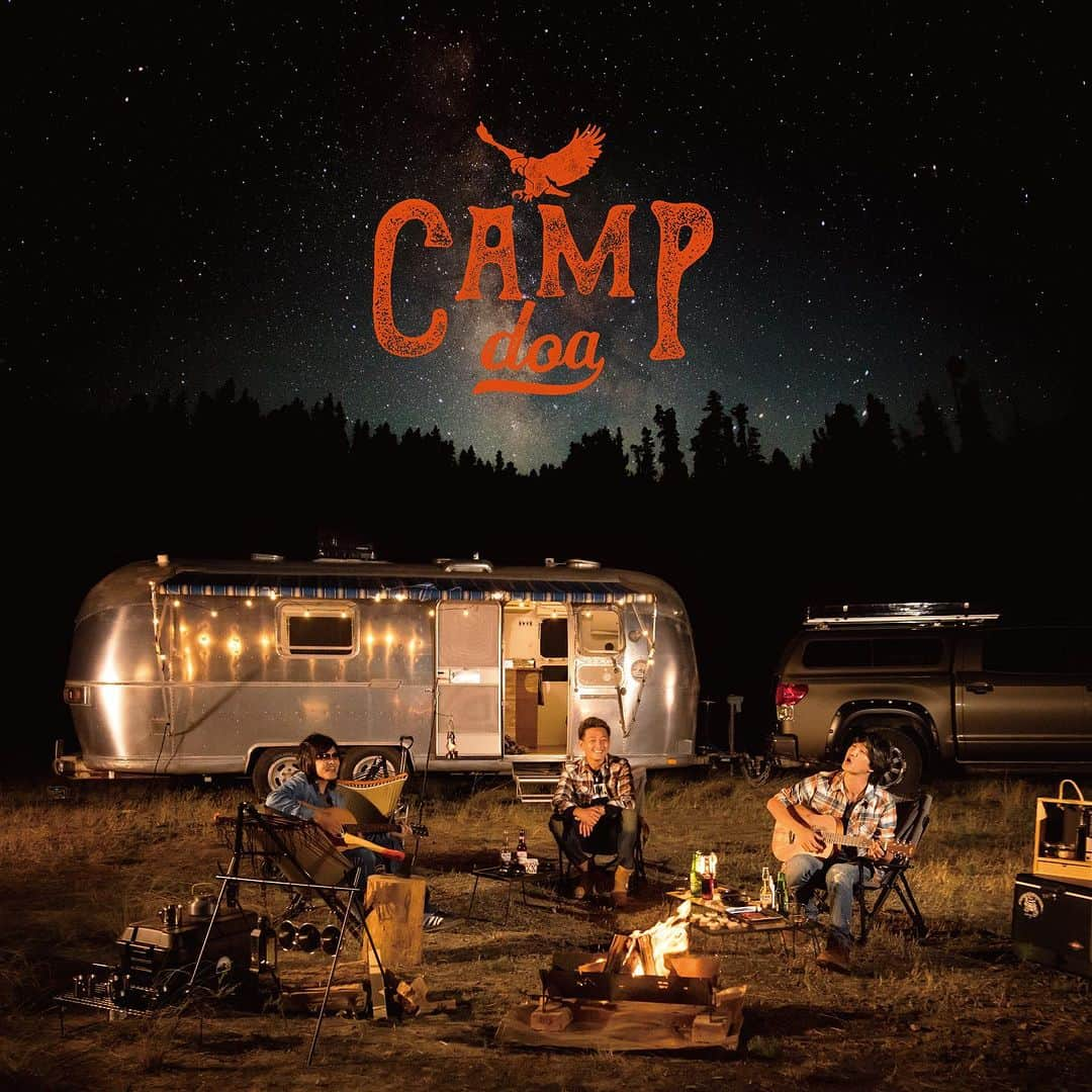 吉本大樹のインスタグラム：「#doa 12th Album 2020.12.2 Release “CAMP”  1- Grasshopper 作詞：大田紳一郎　作曲・編曲：徳永暁人　Lead vocal：吉本大樹 2- Camp 作詞・作曲・編曲：徳永暁人　Lead vocal：徳永暁人 3- 1日早いクリスマス 作詞・作曲・編曲：徳永暁人　Lead vocal：吉本大樹 4- ゆらゆら 作詞・作曲・編曲：徳永暁人　Lead vocals：doa 5- Good Night 作詞・作曲・編曲：徳永暁人　Lead vocal：徳永暁人 6- Wait a Minute! 作詞・作曲・編曲：徳永暁人　Lead vocals：doa 7- サボテンの花 作詞：徳永暁人・大田紳一郎　作曲・編曲：徳永暁人　Lead vocal：徳永暁人 8- SAMURAI 作詞：吉本大樹　作曲・編曲：徳永暁人　Lead vocal：吉本大樹 9- BLEACH 作詞：大田紳一郎　作曲・編曲：徳永暁人　Lead vocal：大田紳一郎 10- JOY 作詞：吉本大樹　作曲・編曲：徳永暁人　Lead vocal：吉本大樹 11- Vacation 作詞：吉本大樹　作曲・編曲：徳永暁人　Lead vocal：徳永暁人 12- ロング＆ワインディングロード 作詞：大田紳一郎　作曲・編曲：徳永暁人　Lead vocal：吉本大樹」