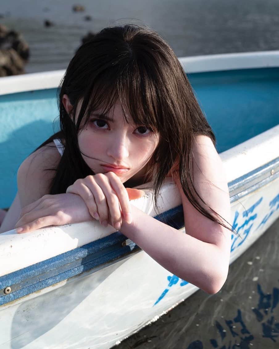 中森千尋のインスタグラム：「【お知らせ】  8/7 発売の 週刊プレイボーイさんにグラビアで出させて頂きます^_− ‪☆  めちゃくちゃ久しぶりのグラビアです〜是非見てね」