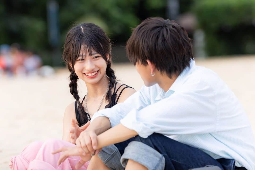 大嶺夢月希のインスタグラム：「今日好きになりました。夏休み編2023第3話をご覧頂きありがとうございます(ᐢ ܸ. .ܸ ᐢ)♡   #今日好き  #今日好きになりました  #夏休み編2023  #ゆづき #大嶺夢月希」