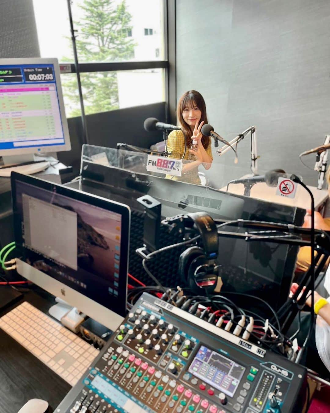 北川彩さんのインスタグラム写真 - (北川彩Instagram)「収録！ #ラジオ #radio」7月31日 23時15分 - aya_kitagawa_