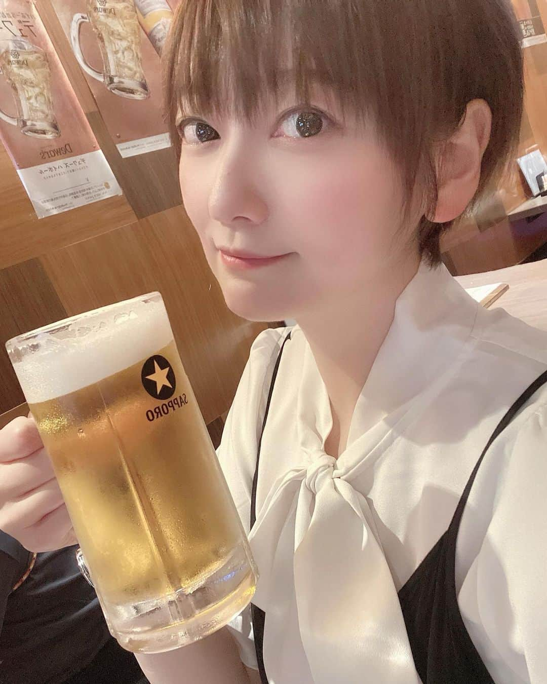 大崎初音さんのインスタグラム写真 - (大崎初音Instagram)「． びーる🍺  #タグ付けめんどいからしない」7月31日 23時23分 - hatsune_ohsaki