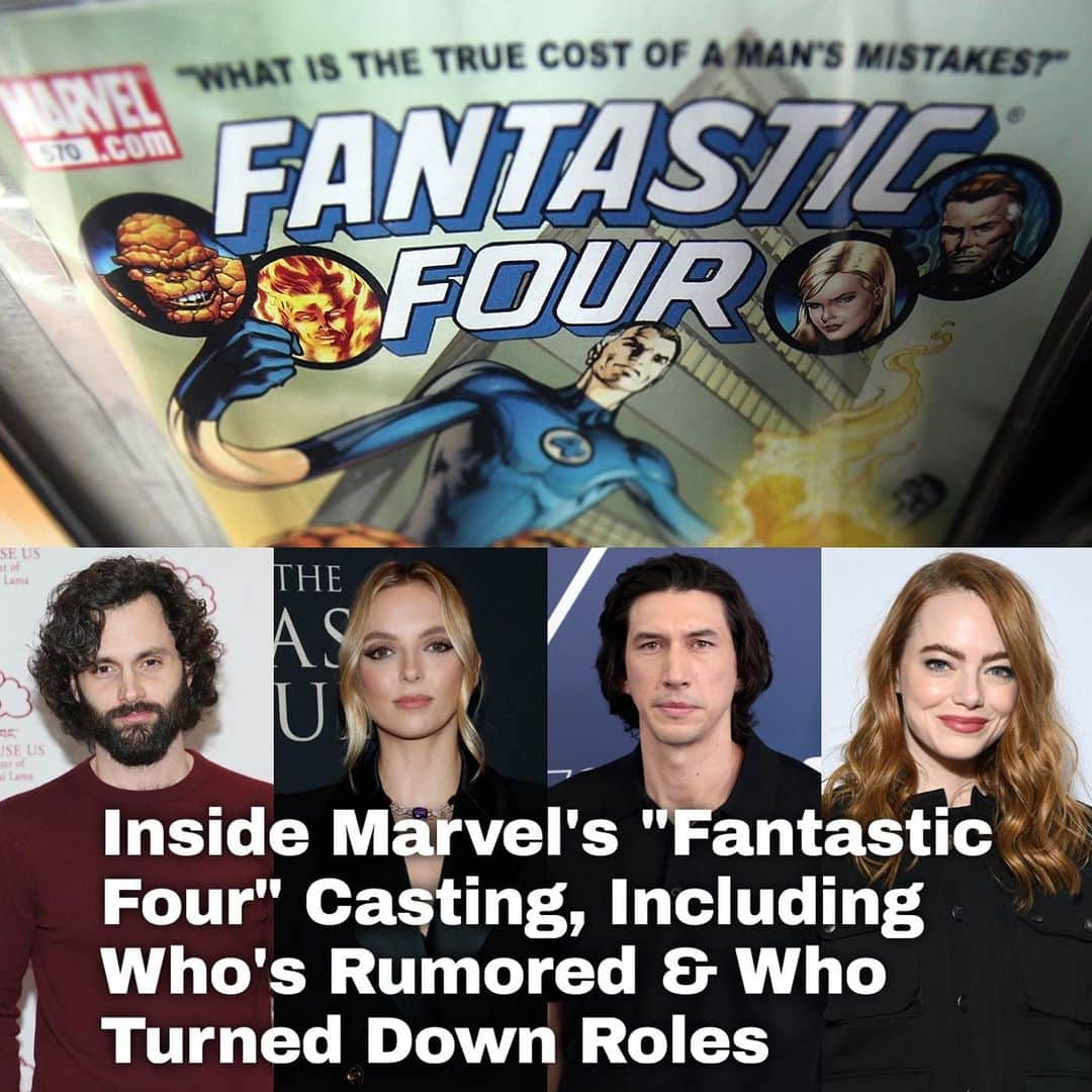 Just Jaredさんのインスタグラム写真 - (Just JaredInstagram)「There are a lot of "Fantastic Four" casting rumors circulating regarding Reed Richards & Sue Storm. Well, one huge star reportedly turned down the role of Reed Richards/Mister Fantastic and one big name apparently turned down the role of Sue Storm/the Invisible Woman. Plus, there are several rumored names floating around who are apparently still in contention! Tap this photo at the LINK IN BIO for all the insider details! #FantasticFour #ReedRichards #SueStorm #Marvel Photo: Getty」8月1日 5時22分 - justjared