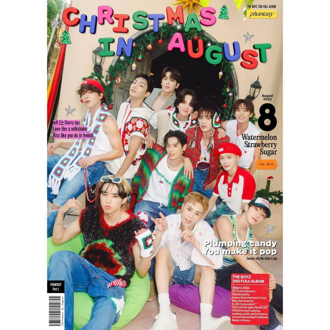 THE BOYZさんのインスタグラム写真 - (THE BOYZInstagram)「THE BOYZ 2ND ALBUM [PHANTASY] Pt.1 Christmas In August Concept Photo #HOLIDAY  🎄 2023.08.07 6PM Release  #THEBOYZ #더보이즈 #PHANTASY #Christmas_In_August」8月1日 0時04分 - official_theboyz