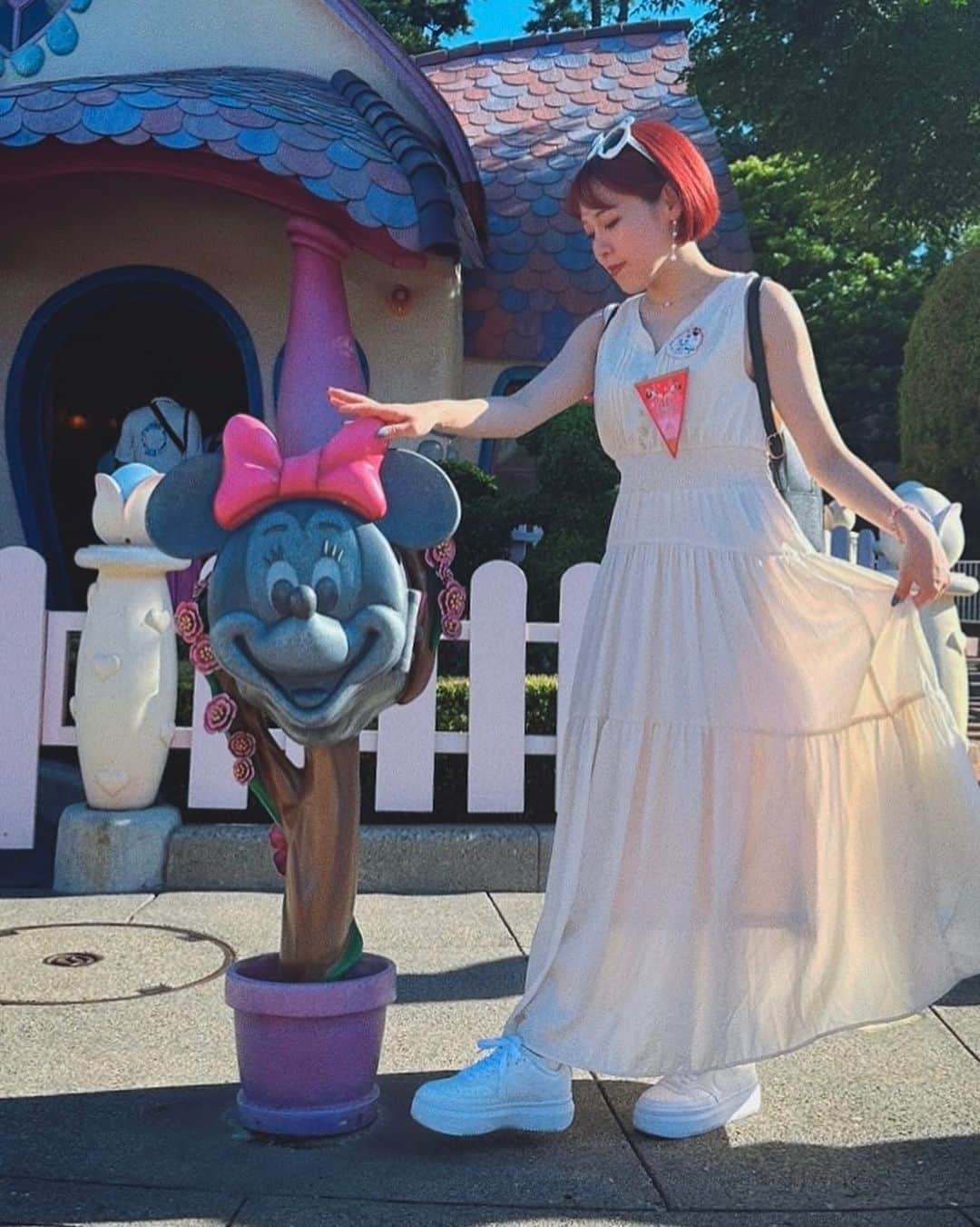 鈴木もものインスタグラム：「【定点記録写真】 現在→iPhone 高校生→デジカメ 幼少期→フィルムカメラ で撮影📸🎀」