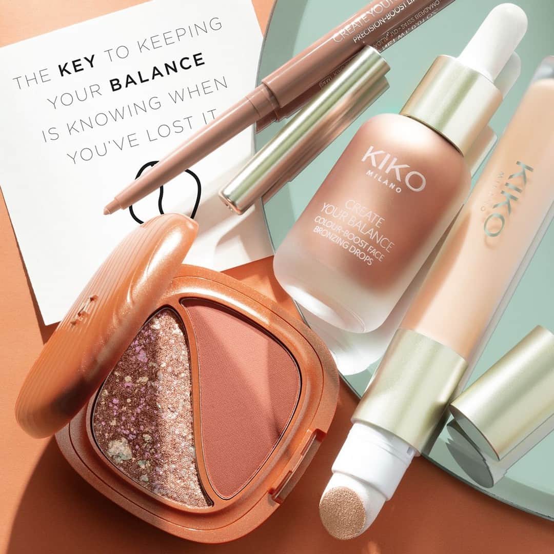 KIKO MILANOさんのインスタグラム写真 - (KIKO MILANOInstagram)「Which of these are you grabbing first? Harmonise your beauty routine with #KIKOBalance! 💆‍♀️ Indulge in moments of self-care and boosting energy with our new fall collection! 💖⁣ ⁣ #KIKOMilano #eyeshadowpalette #nudemakeup #espressomakeup #bronzymakeuplook ⁣ ⁣ Colour Boost Face Bronzing Drops 01 - Radiance Boost Concealer 02 - Precision Boost Lip Liner 01 - Gaze Defining Eyeshadow Duo 01⁣」8月1日 0時40分 - kikomilano