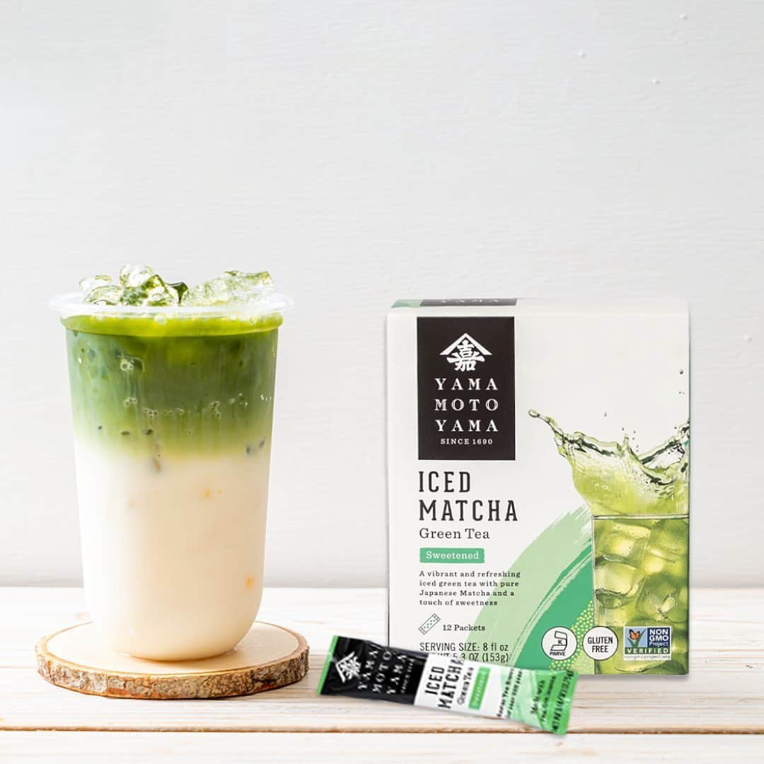 YAMAMOTOYAMA Foundedのインスタグラム：「Dive into a refreshing flavor explosion with our Iced Matcha Green Tea.⁠ ⁠ A drink that gives you the perfect balance between energy and freshness to accompany you on your sunniest days!⁠ ⁠ Click on our link in bio to shop.⁠ ⁠ ⁠ #yamamotoyama #japanesegreentea #greentea #matcha #tea #healthy #wellness #tealover #organic」