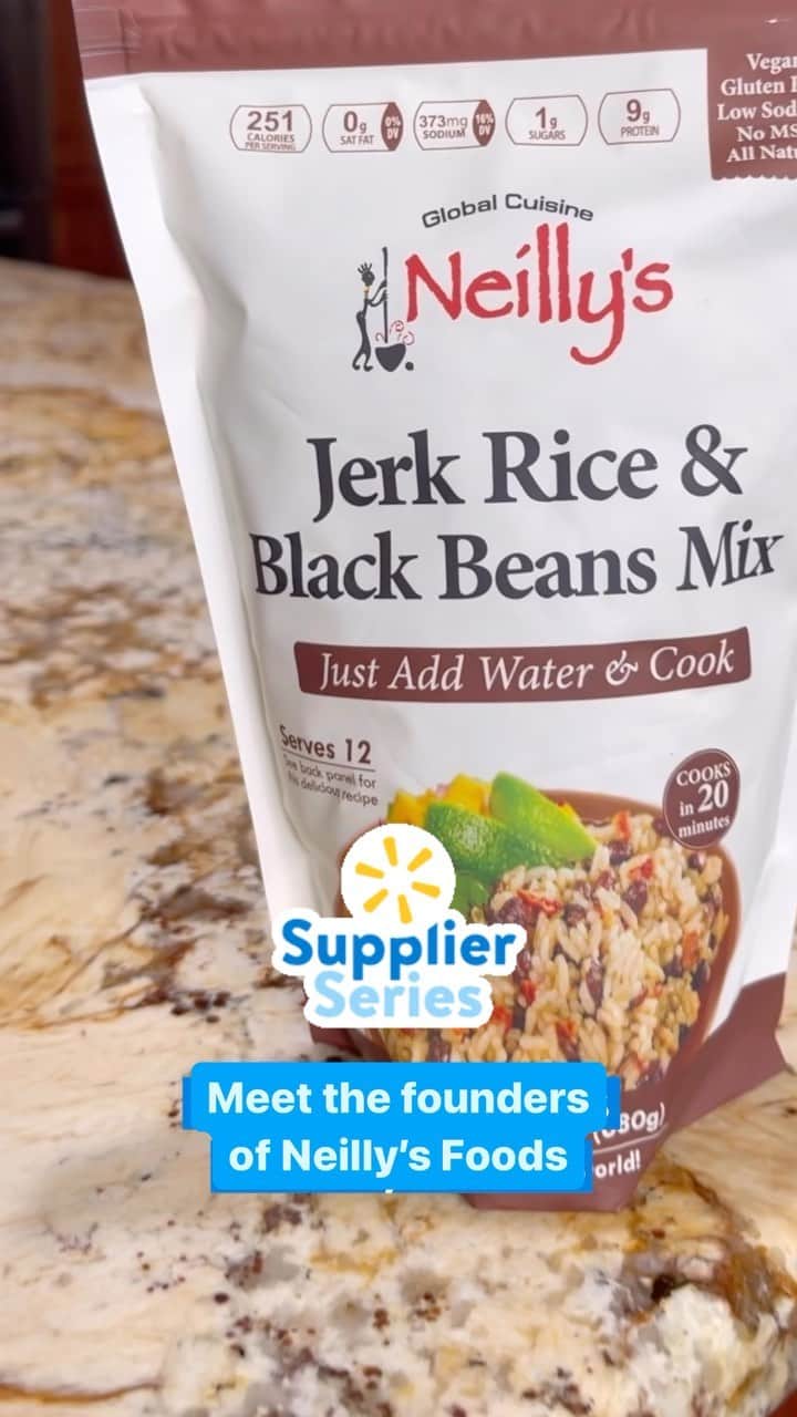 Wal-Mart Stores, Incのインスタグラム：「“Food is life, it is love & it is health. Food is family.” - @neillys.foods 💗 We’re feeling grateful to share their story & to be a home for their delicious range of products. #BlackBusinessMonth #FoodEquity #BlackAndUnlimited」