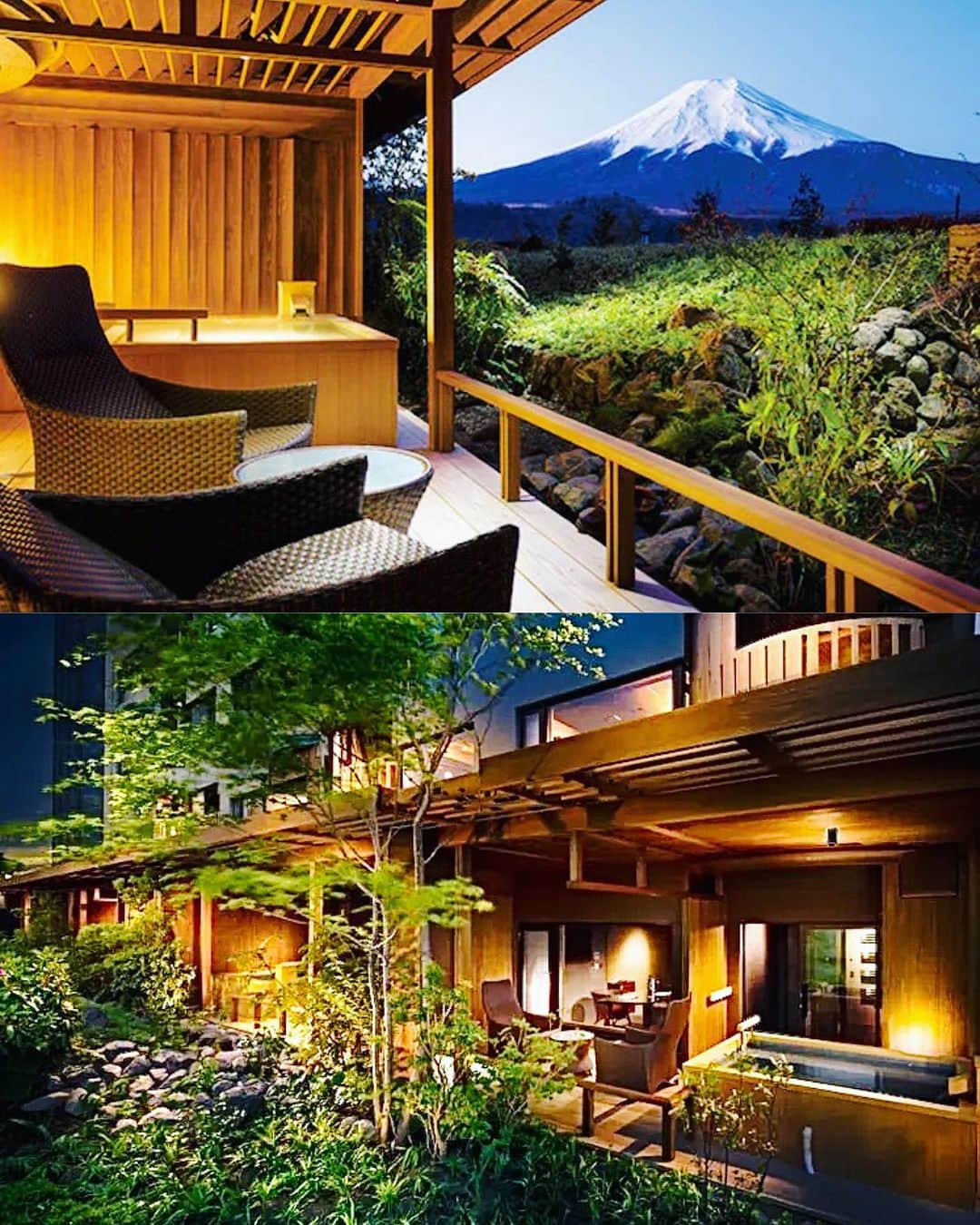 JAPAN TRIP 大人旅〜厳選の宿〜さんのインスタグラム写真 - (JAPAN TRIP 大人旅〜厳選の宿〜Instagram)「． 富士山を一望する露天風呂。 静寂に籠り、安らぎに憩う。 さらなる高みへの贅沢を、心ゆくまで。  ＝DATA＝＝＝＝＝＝＝＝＝＝＝＝＝＝＝＝＝ 📍別墅然然  ■ 山梨県富士吉田市上吉田東9-1-18 ■ 17室 ■ IN 14:30～／OUT 11:00 ■ 2名：101,200円～（夕朝食付） ※目安料金です。料金は施設に確認ください。 ＝＝＝＝＝＝＝＝＝＝＝＝＝＝＝＝＝＝＝＝＝  🔸富士山 🔸絶景露天風呂  🔸温泉 🔸露天風呂 🔸露天風呂付き客室あり 🔸源泉掛け流し 🔸大浴場 🔸サウナ 🔸子供可 🔸ペット不可  #山梨ホテル #山梨旅行 #富士山 #絶景温泉 #温泉旅行#温泉旅館 #露天風呂 #露天風呂付き客室 #源泉掛け流し #源泉かけ流し  #大人旅jp #大人旅 #大人旅の宿 #国内旅行 #家族旅行 #ご褒美旅行 #贅沢旅行 #記念日旅行 #japantrip #japantravel」8月1日 7時00分 - otonatabi_jpn