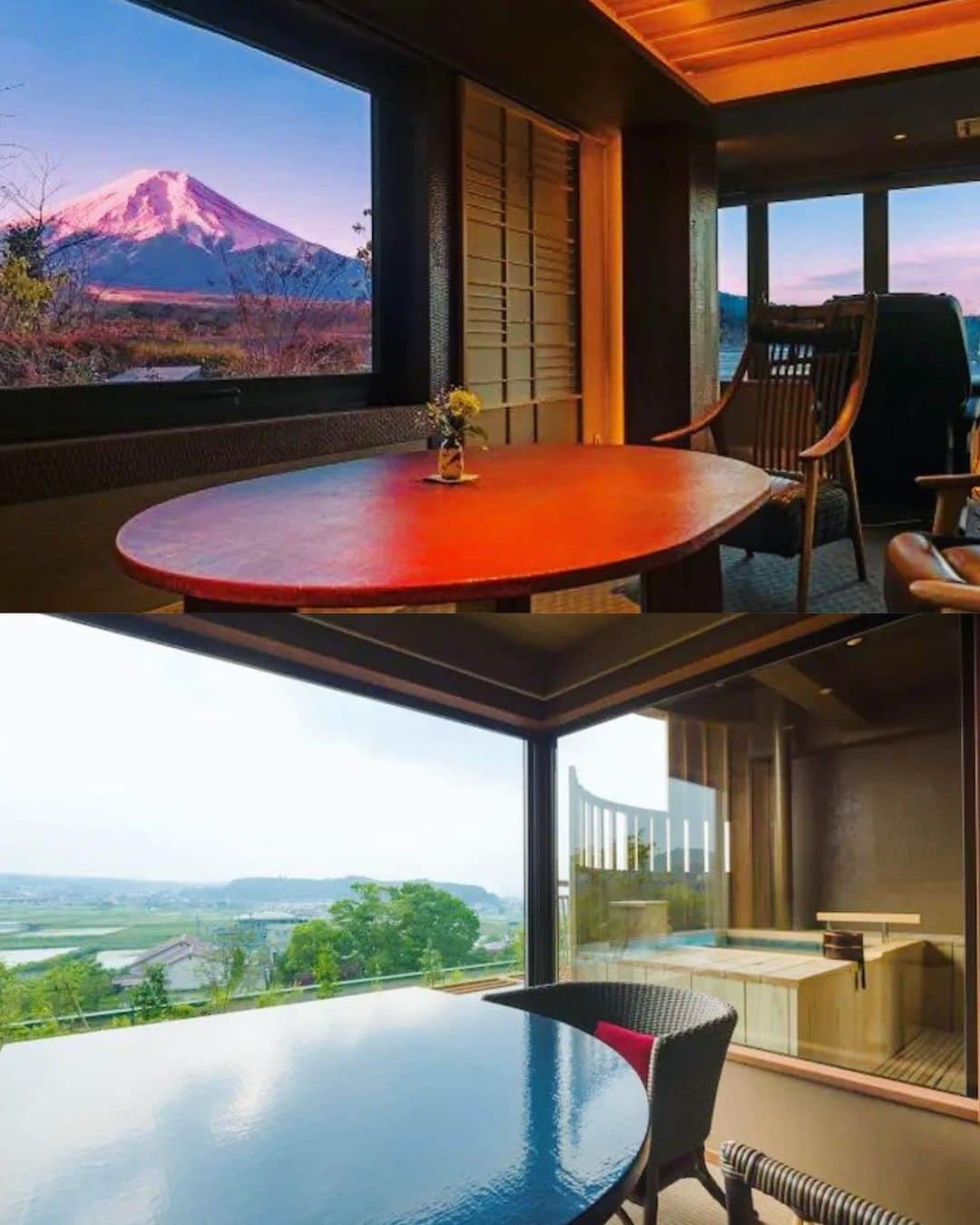 JAPAN TRIP 大人旅〜厳選の宿〜さんのインスタグラム写真 - (JAPAN TRIP 大人旅〜厳選の宿〜Instagram)「． 富士山を一望する露天風呂。 静寂に籠り、安らぎに憩う。 さらなる高みへの贅沢を、心ゆくまで。  ＝DATA＝＝＝＝＝＝＝＝＝＝＝＝＝＝＝＝＝ 📍別墅然然  ■ 山梨県富士吉田市上吉田東9-1-18 ■ 17室 ■ IN 14:30～／OUT 11:00 ■ 2名：101,200円～（夕朝食付） ※目安料金です。料金は施設に確認ください。 ＝＝＝＝＝＝＝＝＝＝＝＝＝＝＝＝＝＝＝＝＝  🔸富士山 🔸絶景露天風呂  🔸温泉 🔸露天風呂 🔸露天風呂付き客室あり 🔸源泉掛け流し 🔸大浴場 🔸サウナ 🔸子供可 🔸ペット不可  #山梨ホテル #山梨旅行 #富士山 #絶景温泉 #温泉旅行#温泉旅館 #露天風呂 #露天風呂付き客室 #源泉掛け流し #源泉かけ流し  #大人旅jp #大人旅 #大人旅の宿 #国内旅行 #家族旅行 #ご褒美旅行 #贅沢旅行 #記念日旅行 #japantrip #japantravel」8月1日 7時00分 - otonatabi_jpn