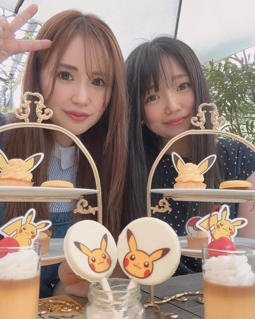 RANのインスタグラム：「ピカチュウアフタヌーンティー💛💛 きゃわすぎ！  #表参道 #表参道カフェ #アフタヌーンティー #ピカチュウ #ピカチュウアフタヌーンティー #ポケモン #かわいい #カフェ #afternoontea #omotesando  #cafe #pokemon #pikachu」