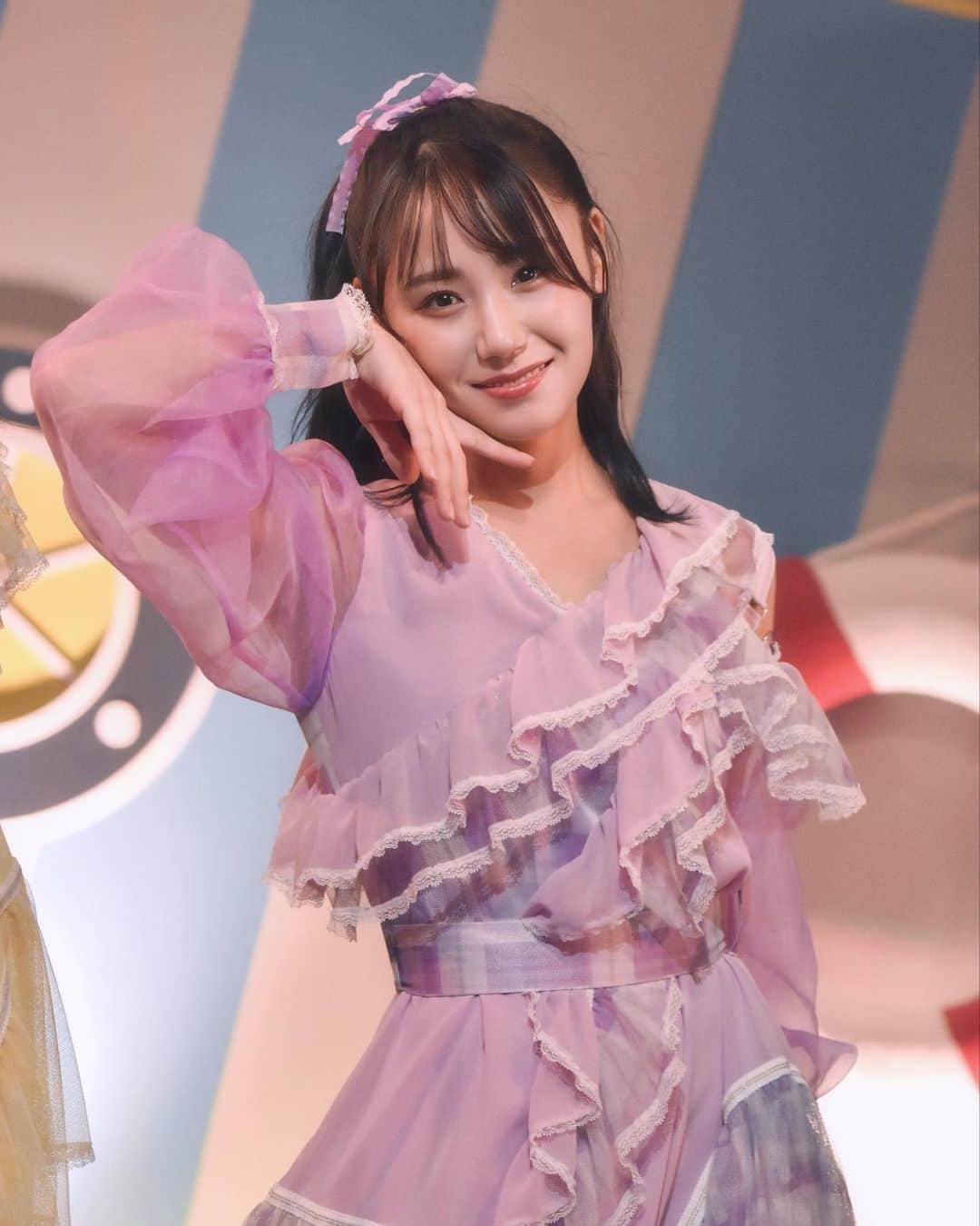 兵頭葵のインスタグラム：「💜  #カメコSTU #STU48 #兵頭葵 #STU48全国ツアー2023」