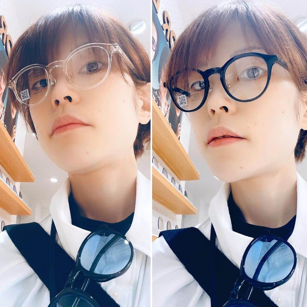 ナノさんのインスタグラム写真 - (ナノInstagram)「🆘 Please help me choose my new glasses 新しい眼鏡選ぶの助けて👓」8月1日 13時47分 - nanonano_me