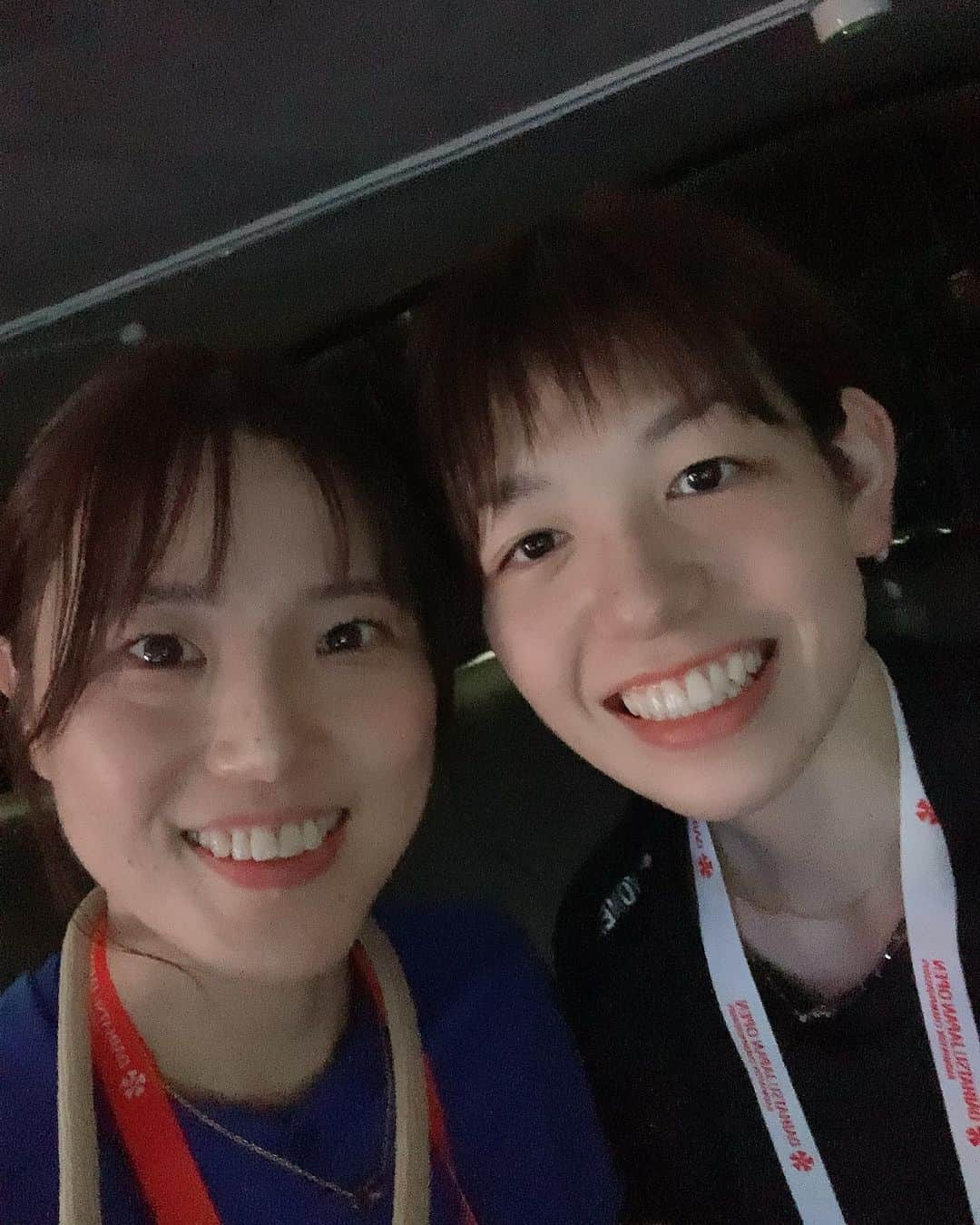 前田美順さんのインスタグラム写真 - (前田美順Instagram)「. . . . 大好き彩花ちゃん🥰🥰🥰 . おんなじような写真撮っちゃう。 全部載せる。 . . なかなか会えないけど🥲応援してるぜ✌️ . . . . #廣田彩花  #さやかちゃん #可愛い後輩 #8月1日 #お誕生日おめでとう」8月1日 13時59分 - miyukimaeda_badminton