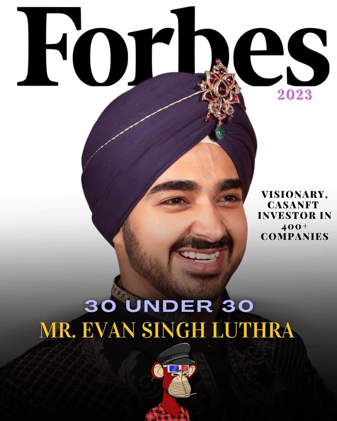 エヴァン・ルースラのインスタグラム：「Just made it to The Top 3 of The Forbes 30 under 30 List - for a second time! 🥷🏼🧠🤟  Congrats to my fellow awardees! Click the link in bio for the full list!  🔗✨ Thank you all for your support and blessings 🫶🏻❤️ #AllLove」