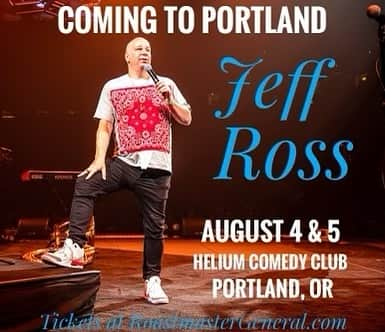 ジェフリー・ロスのインスタグラム：「This weekend in Portland @heliumcomedypdx 🎤 Bring your favorite hipster.」