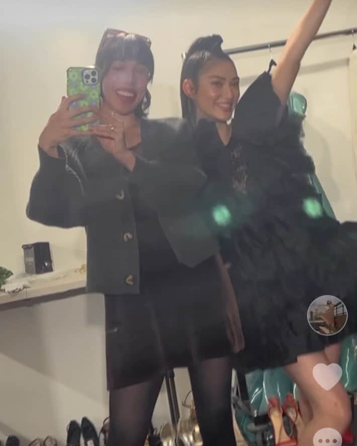 あんなのインスタグラム：「My amazing dance choreographer @biancascaglione !!! 🩰♡ So grateful to have such an incredibly talented person a part of this project. Thank you so much (for everything plus this cute video) 🥹🥹🥹 私のダンスの振り付けを担当した頂いたビアンカさん、ありがとうございます！」
