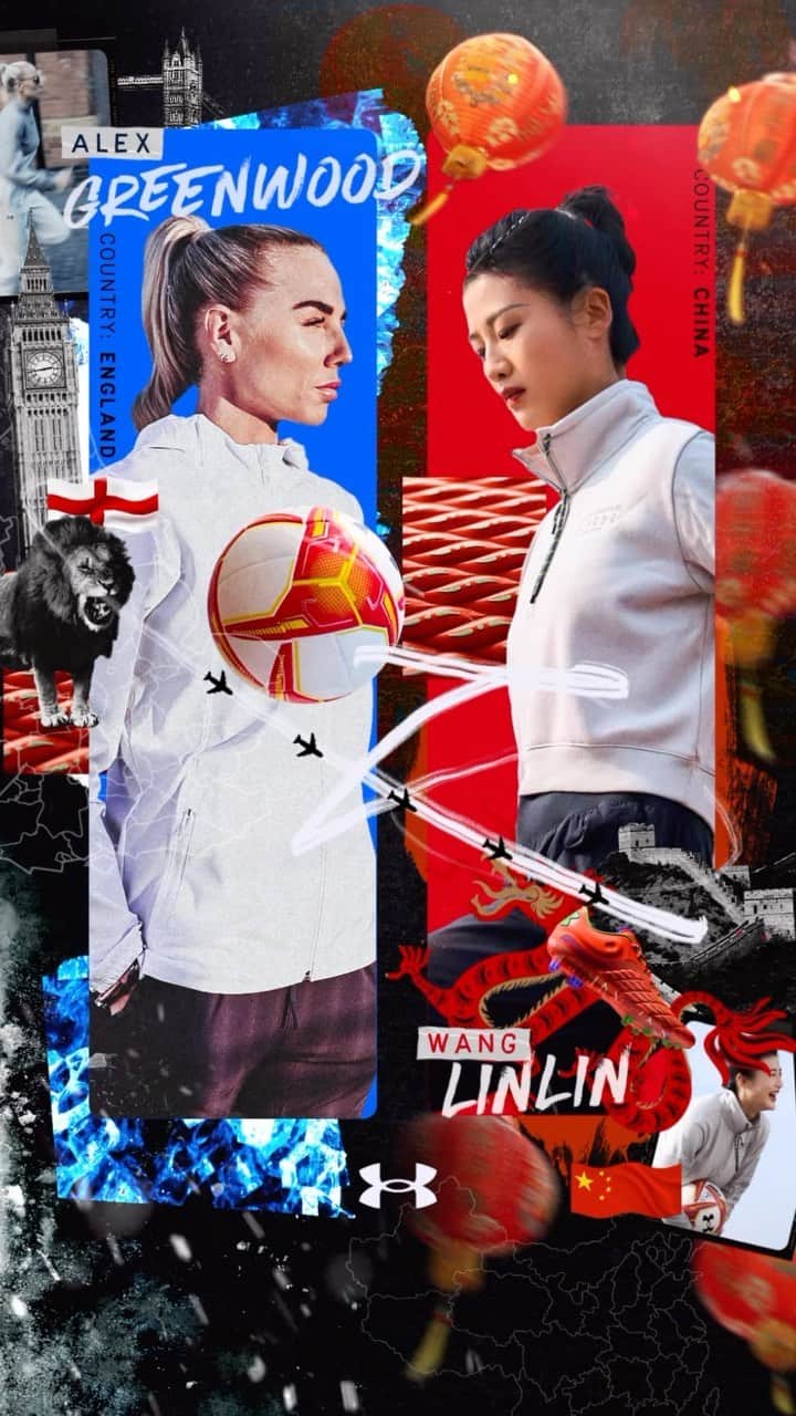Under Armourのインスタグラム：「It’s time for a sqUAd face-off! Who are you rooting for? 🏴󠁧󠁢󠁥󠁮󠁧󠁿 vs. 🇨🇳  📺: Aug 1st, 9pm AUS (7am EST)」