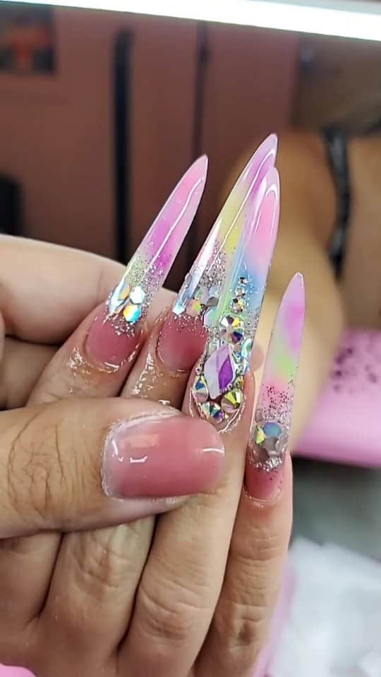 Max Estradaのインスタグラム：「Enailcouture.com 123go Russian sculpture pipe and  glow in the dark acrylic  Enailcouture.com new 123go bubble gum gel,  solid glue gel♡ vegan and Hypoallergenic.  Made in America 🇺🇸The moment so many have been waiting for is finally here! Enailcouture.com 123go maximum square is the longest flat boxy square pre made full coverage gel nail in the game. We also dropped xs sculpture square and magical ice hologram stickers☆Enailcouture.com 123go 5XL Coffin nails are the longest full coverage pre made gel nails in the world. They are EVERYTHING, made in America.Enailcouture.com new product drop ♡!~ 123go diy gel and our new charm nail stickers 😍Enailcouture.com made in American ♡!~Enailcouture.com 123go pre made gel nails are the game changer !~ perfect nails every time with no smells or dust!~ long lasting and easy removal , made in America! Enailcouture.com  #ネイル #nailpolish #nailswag #nailaddict #nailfashion #nailartheaven #nails2inspire #nailsofinstagram #instanails #naillife #nailporn #gelnails #gelpolish #stilettonails #nailaddict #nail #💅🏻 #nailtech#nailsonfleek #nailartwow #네일아트 #nails #nailart #notd #makeup #젤네일  #glamnails #nailcolor  #nailsalon #nailsdid #nailsoftheday Enailcouture.com」