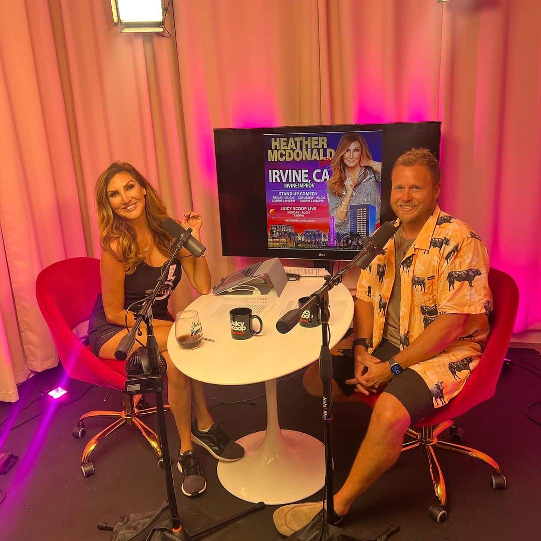 ヘザー・マクドナルドさんのインスタグラム写真 - (ヘザー・マクドナルドInstagram)「Harry Meghan Divorce? Cardi B with Spencer Pratt  Spencer Pratt is here and he brought some Juicy Scoop! We talk if there will be a union for reality talent. RHOM Lenny got engaged while he is still married to Lisa. Will Spencer be invited to the wedding? Cardi B got water thrown at her but did she literally ask for it? Ariana Grande is still dating her married boyfriend and some are not surprised. We have inside scoop on Harry and Megan and all those divorce and grifter rumors. Kyle is in Aspen with her girlfriend, Morgan Wade. Is it romantic or is it business? Why are crypto multi millionaires dying? A man becomes a dog. Why doesn’t anyone care about aliens anymore? Enjoy @spencerpratt  #juicyscoop #comedy #meghanmarkle #princeharry #arianagrande #cardib #engaged #rhom #kylerichards #rhobh #rhoc」8月1日 8時13分 - heathermcdonald