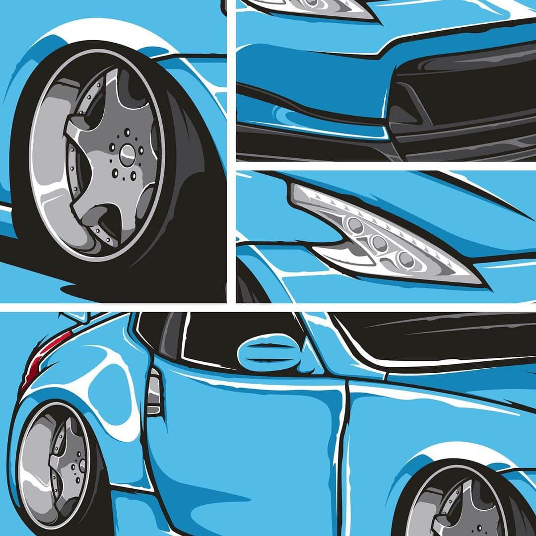 Nissanさんのインスタグラム写真 - (NissanInstagram)「Let's flood the comment section with fire emojis for @flvshartwork amazing work! 🔥🔥🔥  #Nissan #NissanZ #Nissan370Z #370Z #NissanFanArtFriday #CarDrawing #CarArt #DigitalDrawing」8月4日 22時05分 - nissan