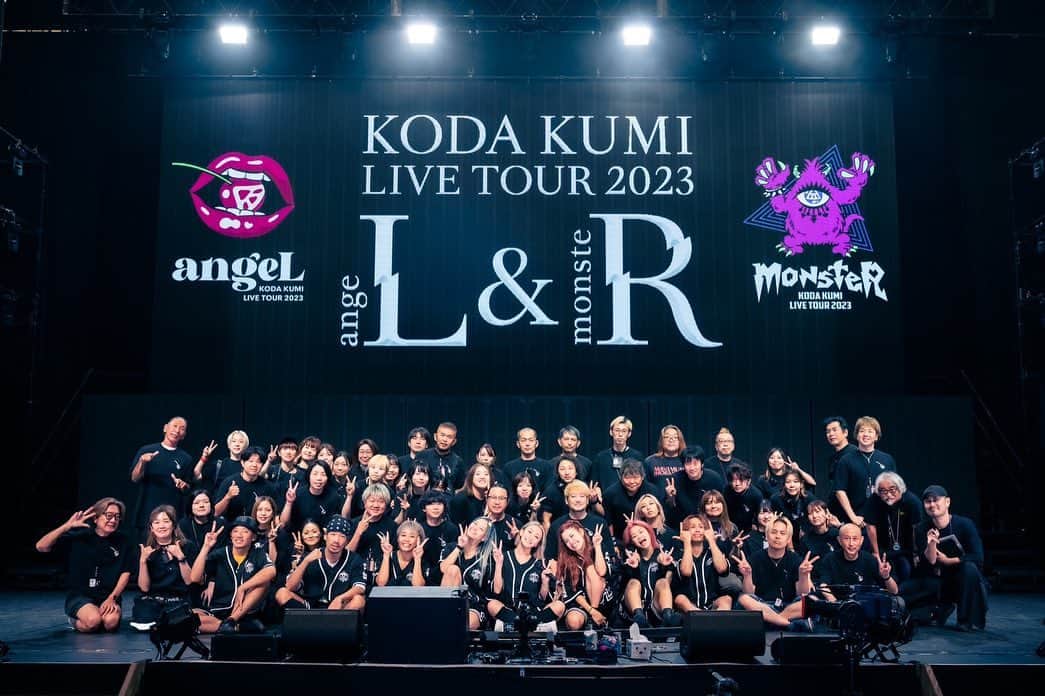 倖田來未さんのインスタグラム写真 - (倖田來未Instagram)「. 2023.03.11〜07.30 「KODA KUMI LIVE TOUR 2023 ~angeL&monsteR~」 無事に完走しました！！ ⁡ Thank you!!! Dancer,All Staff,All Fans❤︎ ⁡ #KODATOUR23  #kodakumi #倖田來未」8月1日 10時47分 - kodakumi_official