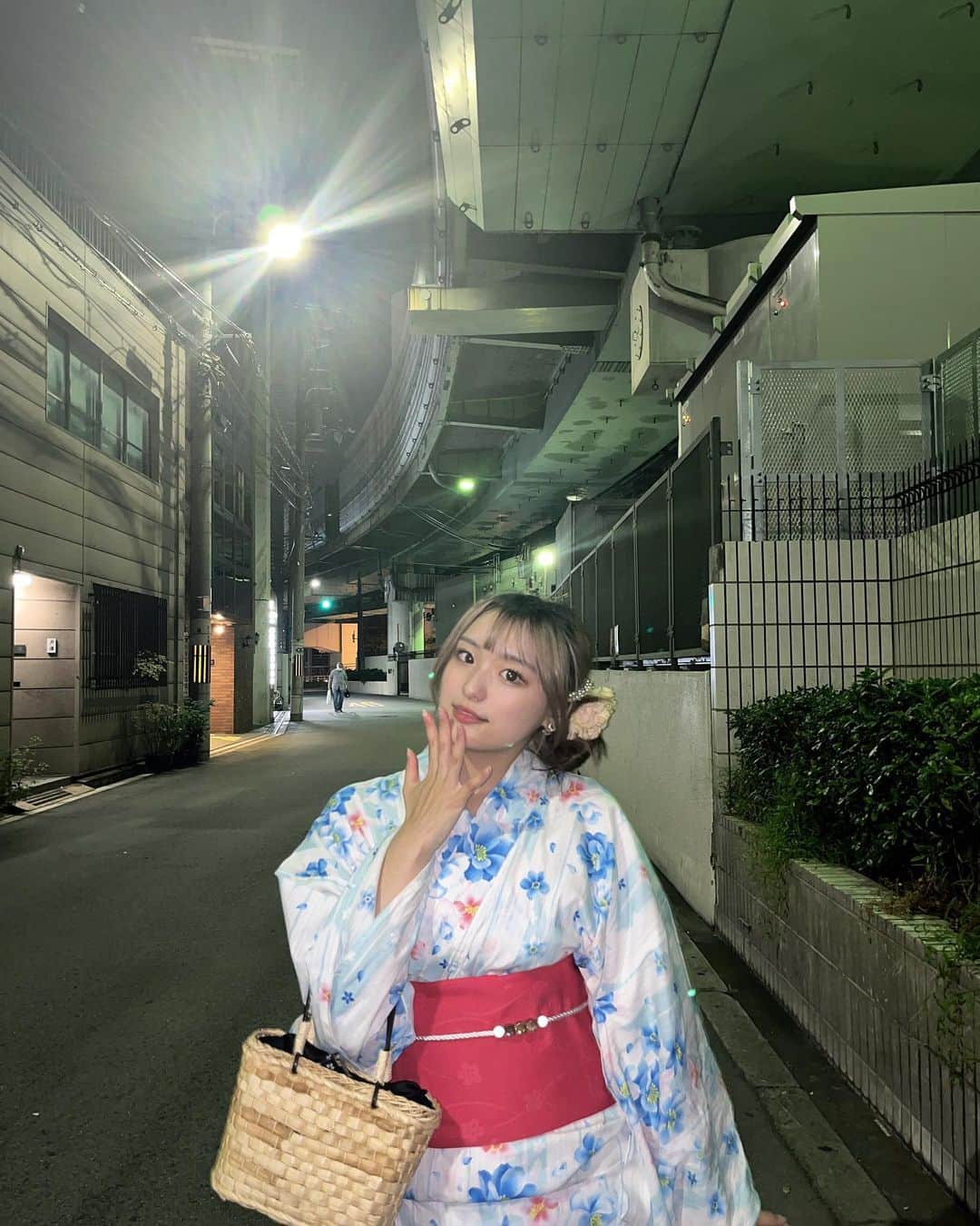 宇田川桜夢さんのインスタグラム写真 - (宇田川桜夢Instagram)「夏祭り👘💫💖」8月1日 11時10分 - u.s02