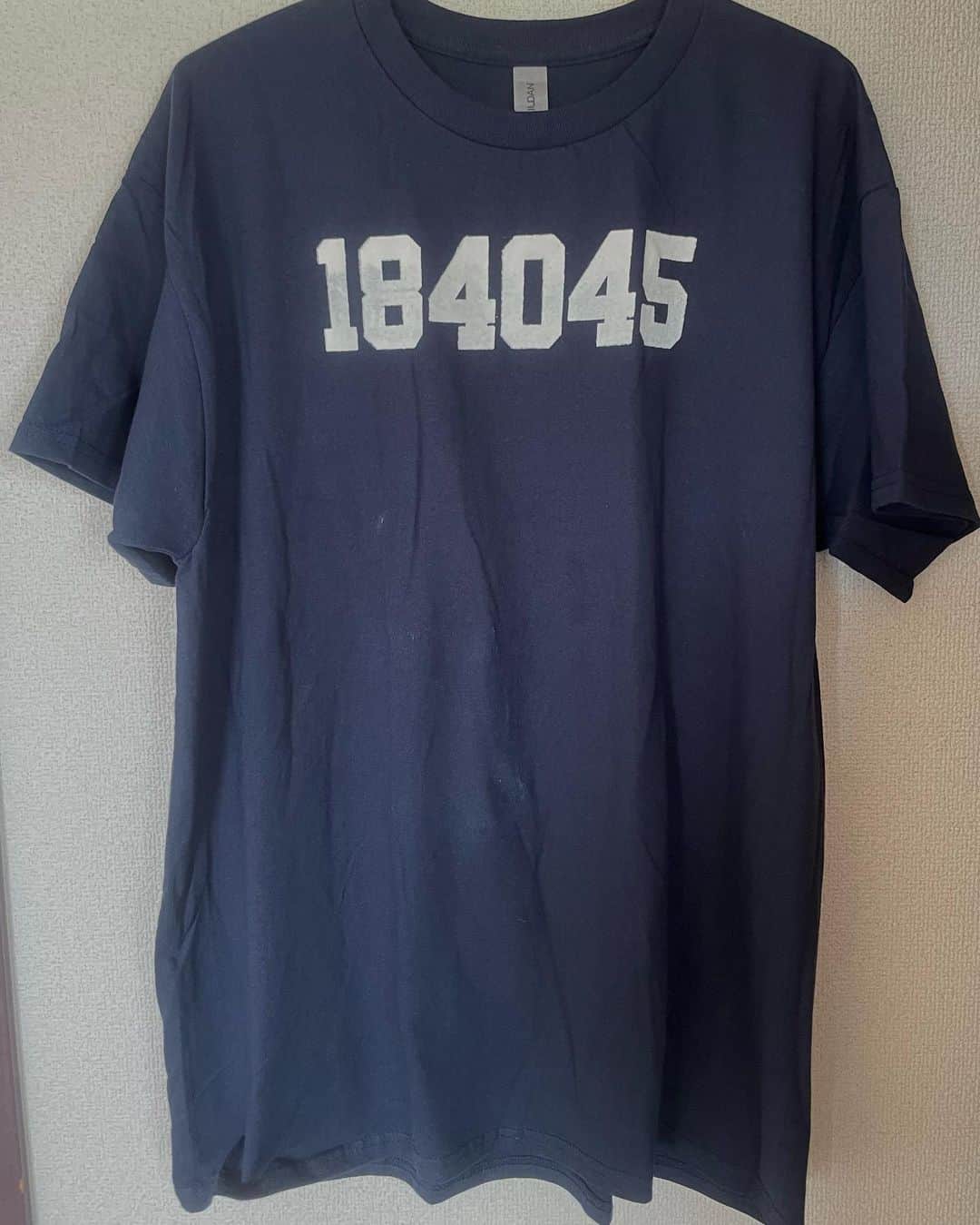 サイプレス上野のインスタグラム：「【NICE DREAM】ZZ PRODUCTION“184045”Tシャツ入荷というか手刷り開始します！めちゃくちゃ久しぶりのリリースなので是非是非よっしゃっしゃっす🙏→ https://nicedrm.thebase.in」