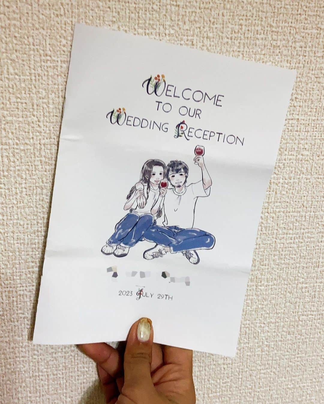 鈴木のぞみさんのインスタグラム写真 - (鈴木のぞみInstagram)「お友達の結婚式のウェルカムボードを 描かせてもらいました✨ 1つはウェルカムボードに 1つは席次表に  初挑戦だったけど、2人の結婚式を考えながら描く時間はとっても幸せでした💓  #ウェルカムボード #お絵描きクリエイター #イラストレーター #ウェディングボード #ウェディングボードオーダー #ウェルカムボードオーダー #結婚式 #welcomeboard #weddingboard」8月1日 22時37分 - nozomin65