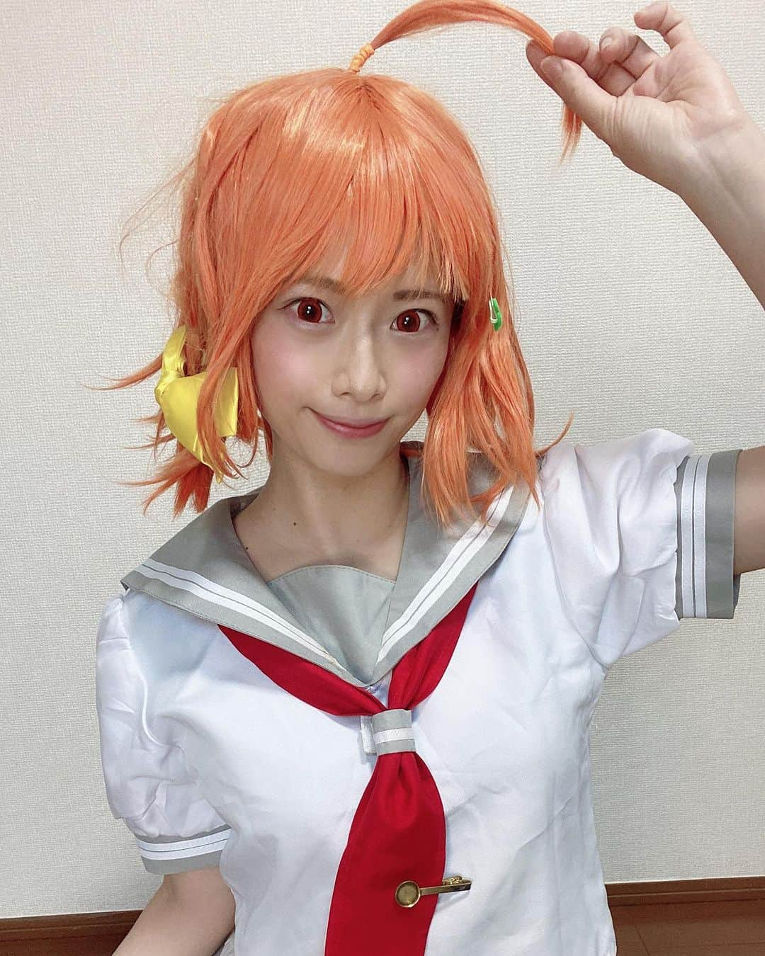 天津いちはさんのインスタグラム写真 - (天津いちはInstagram)「バースデー千歌ちゃん🍊  #高海千歌生誕祭2023 #lovelive  #高海千歌生誕祭 #高海千歌誕生祭  #高海千歌 #高海千歌誕生祭2023  #takamichika #takamichikacosplay  #高海千歌コスプレ #lovelivecosplay」8月1日 22時39分 - ichichiha