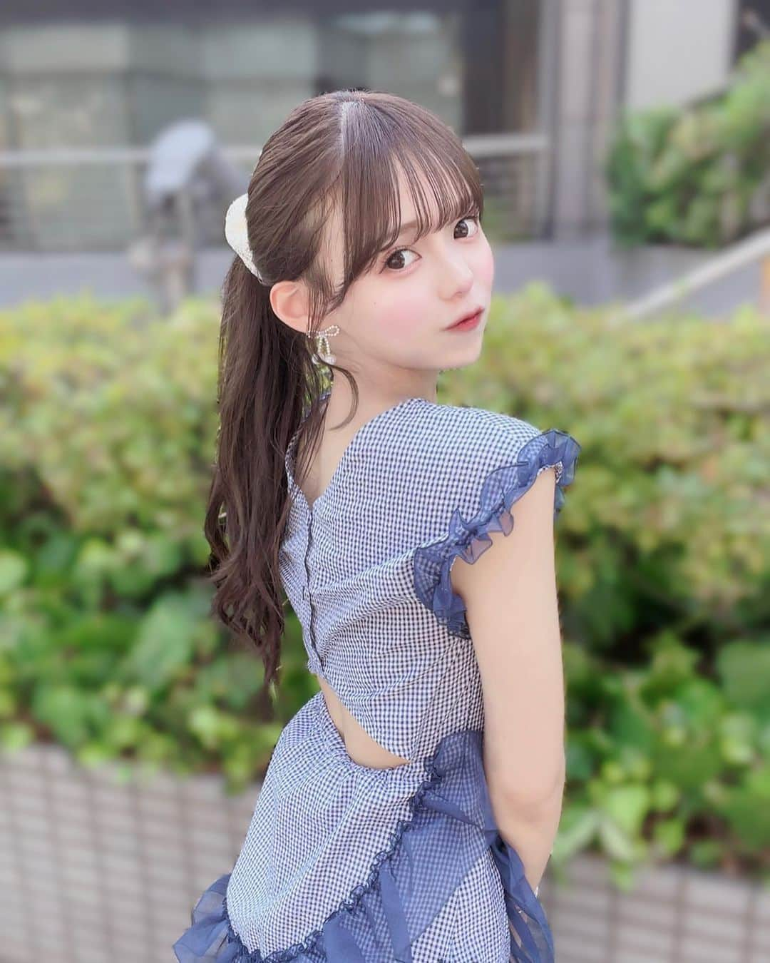 朝丘さくらのインスタグラム：「夏どこ連れてってくれるの？🌻💭」