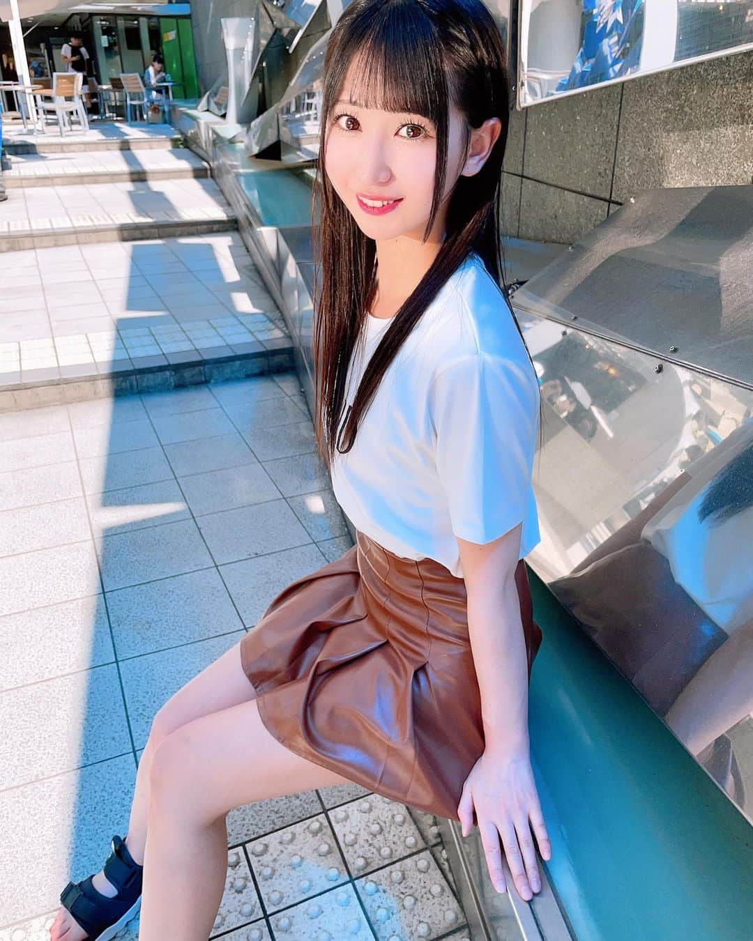 谷麻由里のインスタグラム：「オフのまゆぴ(៸៸>⩊<៸៸)」