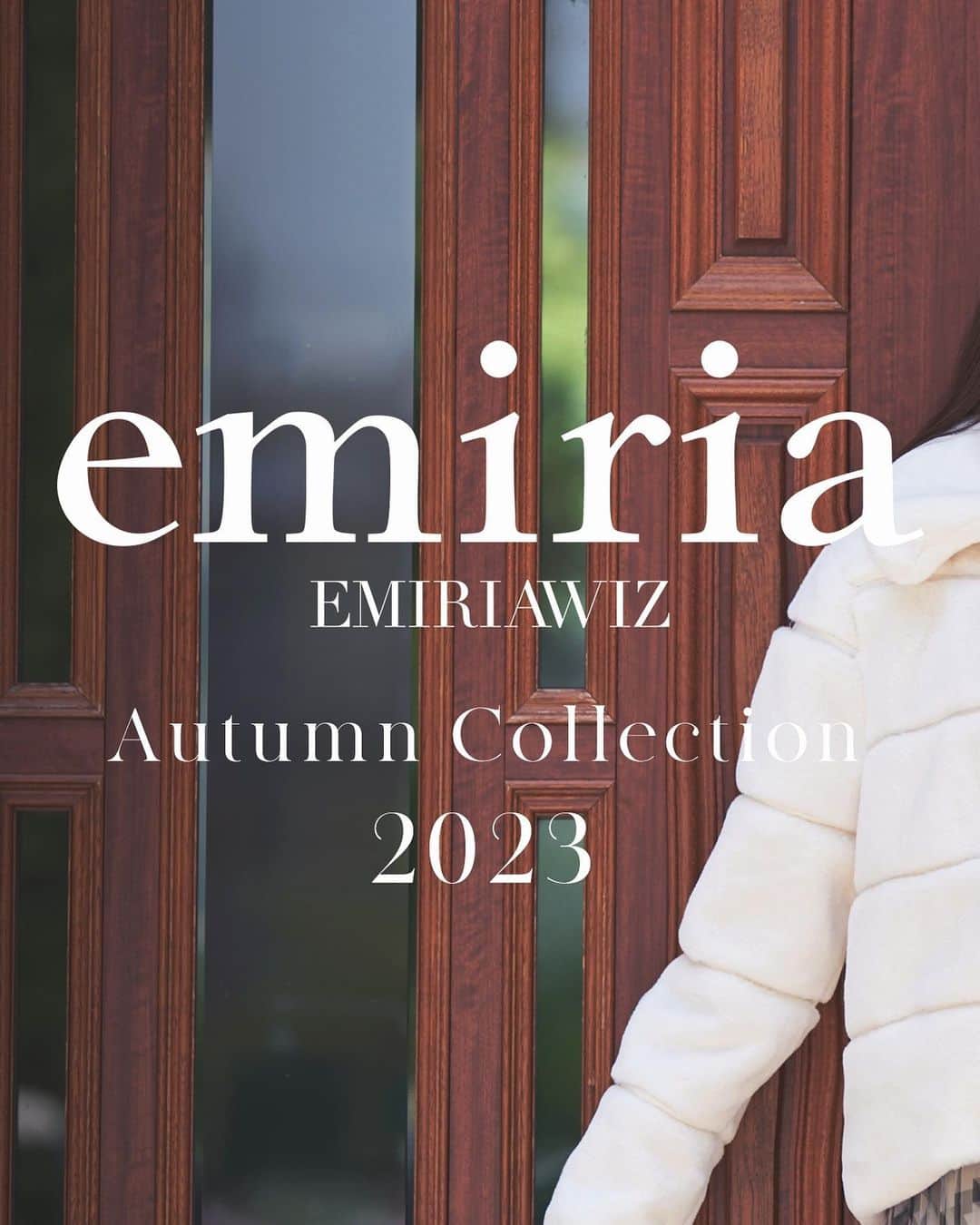 emiriawizのインスタグラム：「. 2023 Autumn collection  Coming soon...  高級感あふれるフェイクファーブルゾン。  いつまでも触っていたくなるようなやわらかい手触りが特徴です。  秋冬の装いに羽織るだけでラグジュアリーな印象をプラスしてくれます。  毛足が短く、整ったボリュームのシルエットでどんな洋服にも合わせやすい一枚。  Fake fur blouson White / Gray /Black ¥32,780  #emiriawiz #エミリアウィズ #愛沢えみり #autumn #collection」