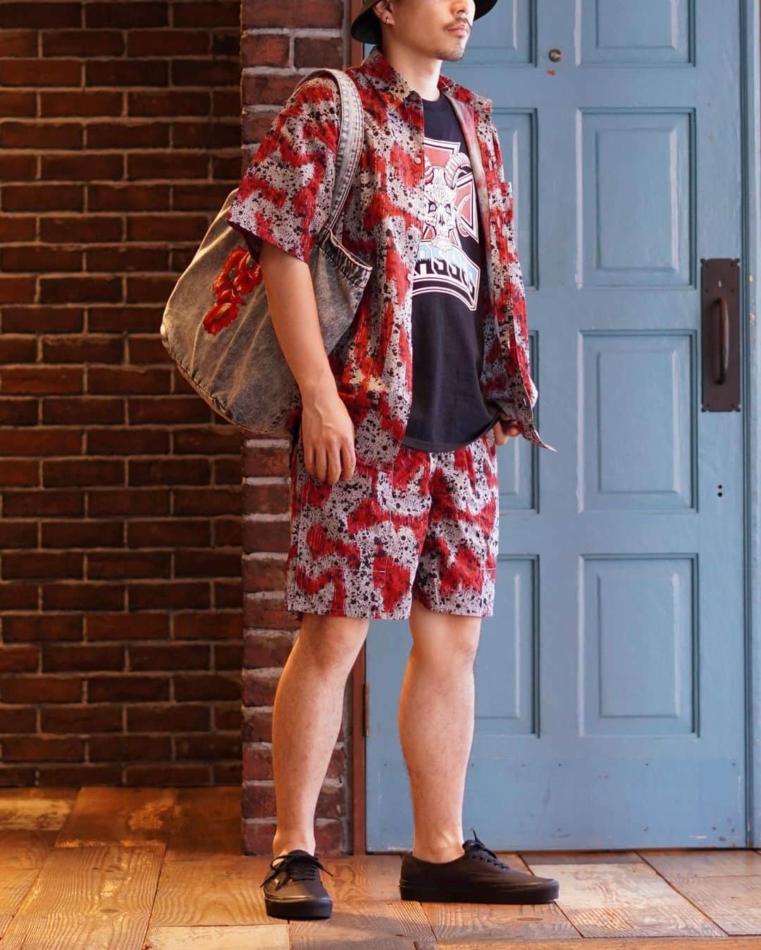 ARKのインスタグラム：「MASSES  SHIRT S/S SPLASH ¥24,200- (tax in)  #masses #masses_tokyo #arknets #ark #ark_utsunomiya @arknets_official」