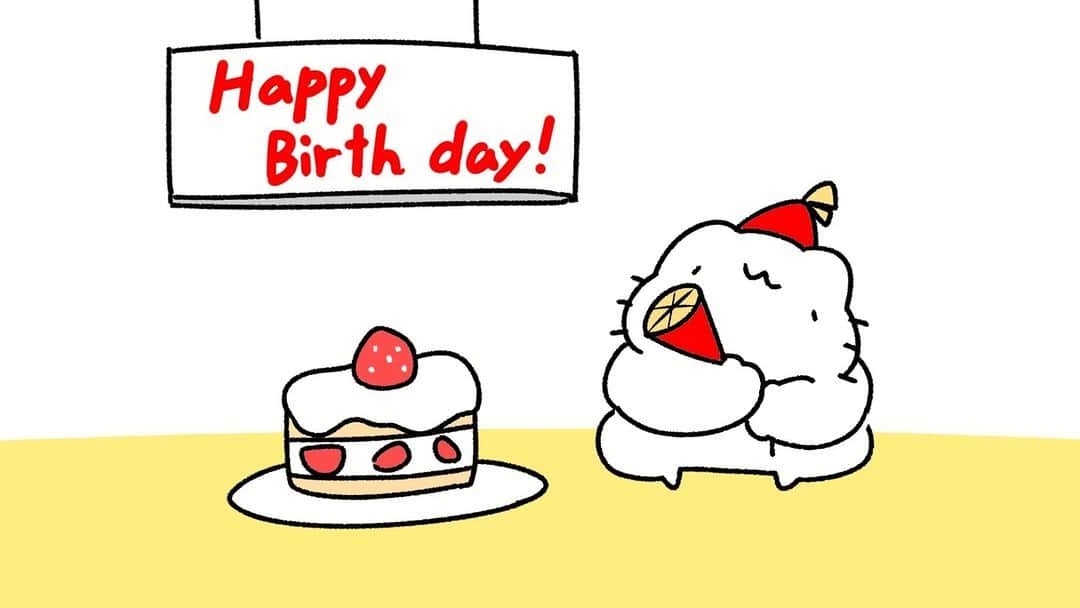 からめるのインスタグラム：「誕生日だー！！！！！！ #からめる #illustration #anime #happybirthday」