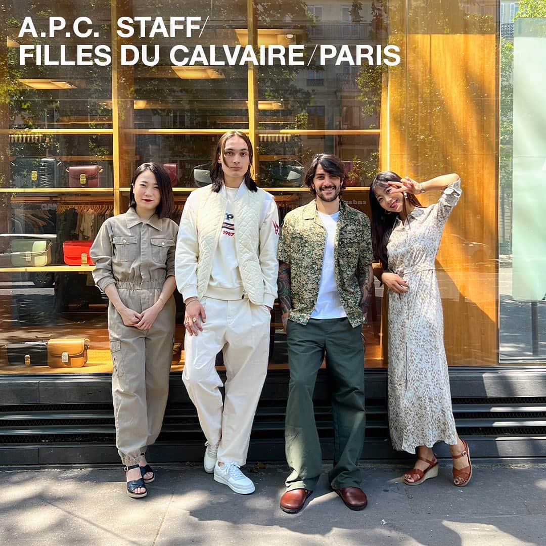 アーペーセーのインスタグラム：「During the month of August, our Paris stores will be operating with a modified summer schedule. Take a look below for a list of the stores that will remain open for this period.   See you around :)   Open stores during all August:  A.P.C. Filles du Calvaire A.P.C. Temple A.P.C. Rue d’Alger A.P.C. Royale  A.P.C. Jacob  A.P.C. SURPLUS André Del Sarte   Closed from August 12th to 20th:  A.P.C. Rue Madame A.P.C. Rue de Marseille A.P.C. Saint-Germain  A.P.C. VINTAGE Rue de Nazareth   #APCParis #APCStore」