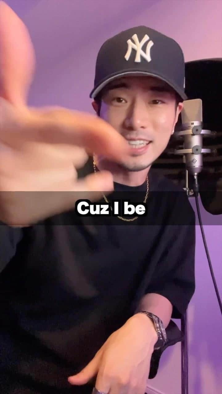 GASHIMA のインスタグラム：「When I Be On Tha Mic Remix🎤 次は何のビートでやって欲しい？」