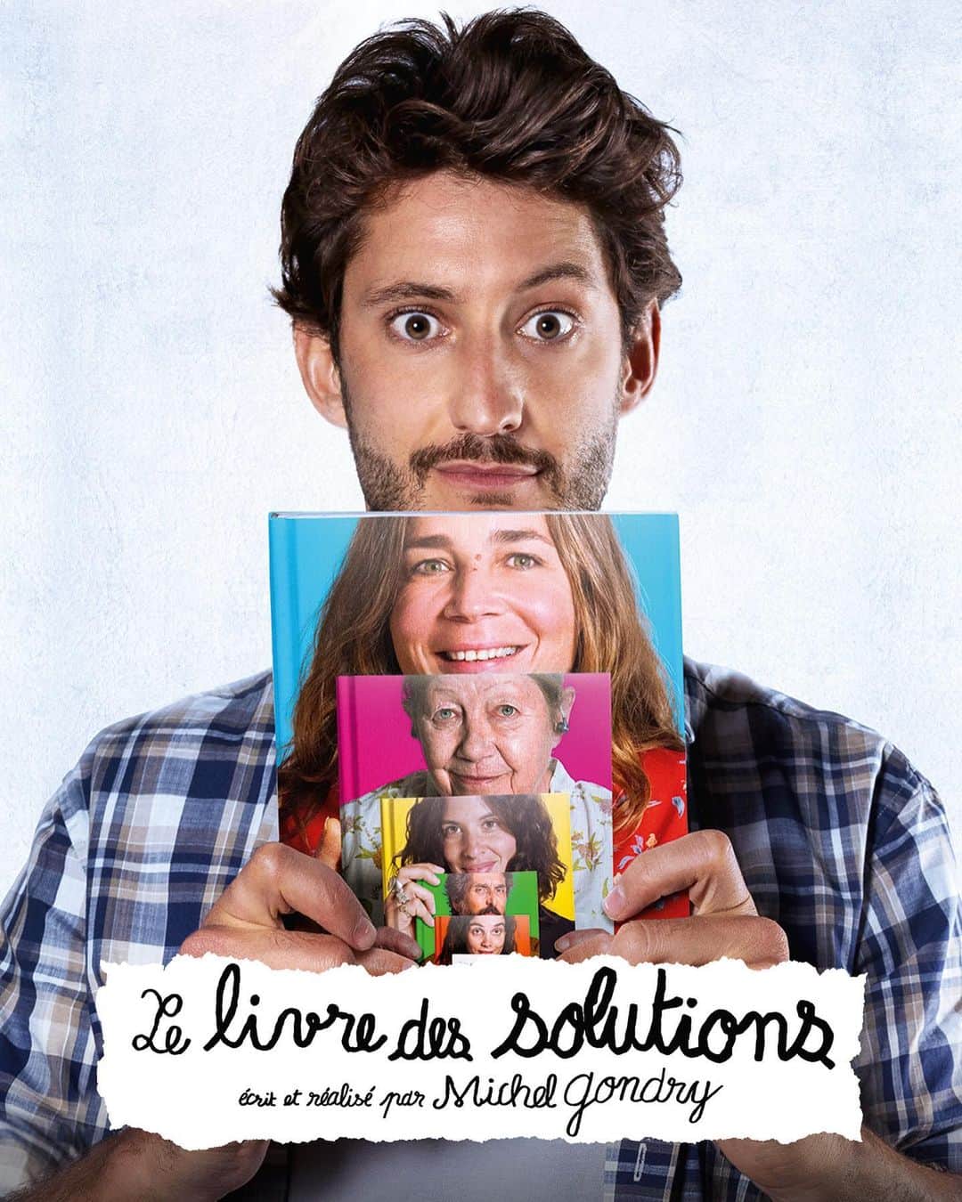 ピエール・ニネのインスタグラム：「13 SEPTEMBRE AU CINÉMA ! Le retour de Michel Gondry avec un film que j’adore. Intime, profond les tourments que Michel a pu traverser… et DRÔLE ! Hâte d’avoir vos avis sur le film.」