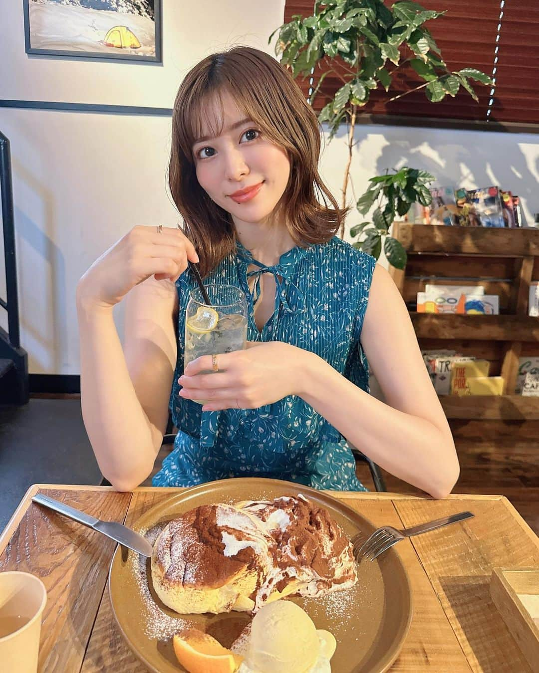 桃衣香帆さんのインスタグラム写真 - (桃衣香帆Instagram)「ここのパンケーキがNo.1です。」8月1日 18時53分 - momoikaho