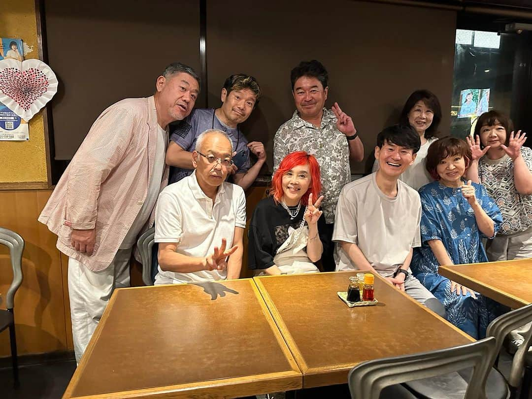 野沢直子さんのインスタグラム写真 - (野沢直子Instagram)「仲良し3人組🤣🤣🤣 夢で逢えたら同窓会。 みんな年寄り😂 #清水ミチコ @nanchan_official_」8月1日 19時21分 - naoko.nozawa