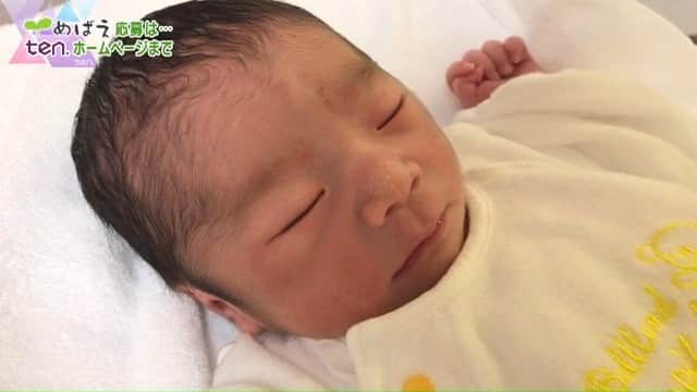読売テレビ「かんさい情報ネットten.」のインスタグラム：「８月１日（火） #めばえ ４０４５人目🌱 #赤ちゃん が生まれたその日に撮影＆放送 　 ご応募は『ten めばえ』で検索！ ▶https://www.ytv.co.jp/ten/mebae/」