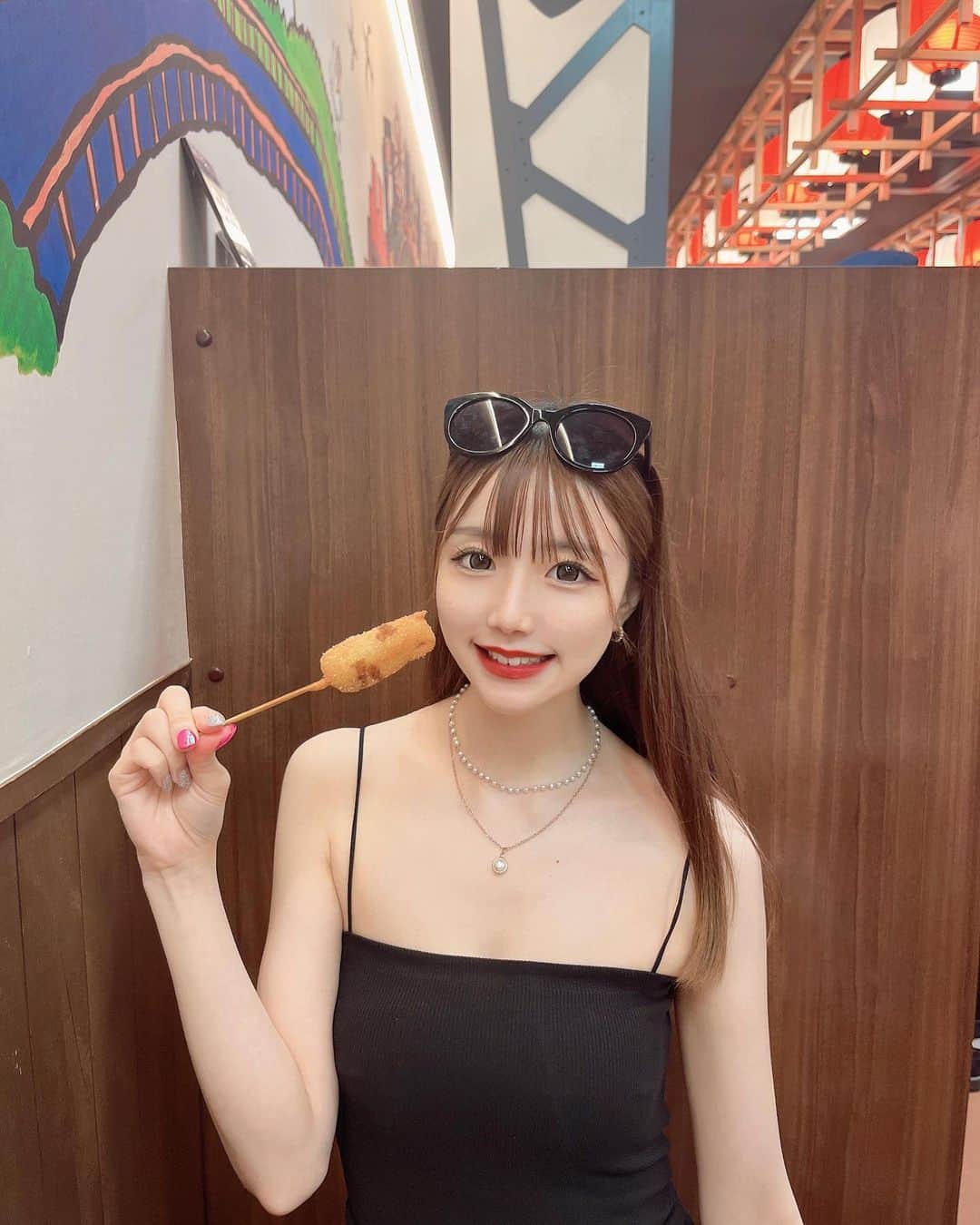 虹川葵のインスタグラム：「・ 大阪行くと住みたくなる🫶」