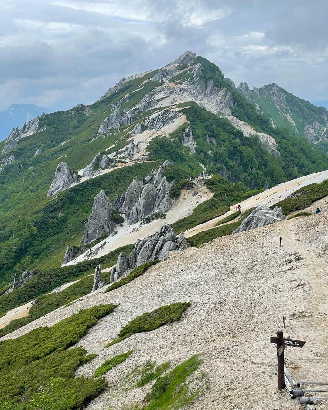 南武果歩さんのインスタグラム写真 - (南武果歩Instagram)「燕山荘🏔 これまで泊まった山小屋の中で一番綺麗だった！ トイレが水洗👽  素泊まりだったのでセブンイレブンの金のウィンナーを食べました🤤  お花も可愛かった💐♡  #燕山荘#燕岳 #山#セブンイレブン #登山#自炊#山ごはん」8月1日 19時58分 - k3643h