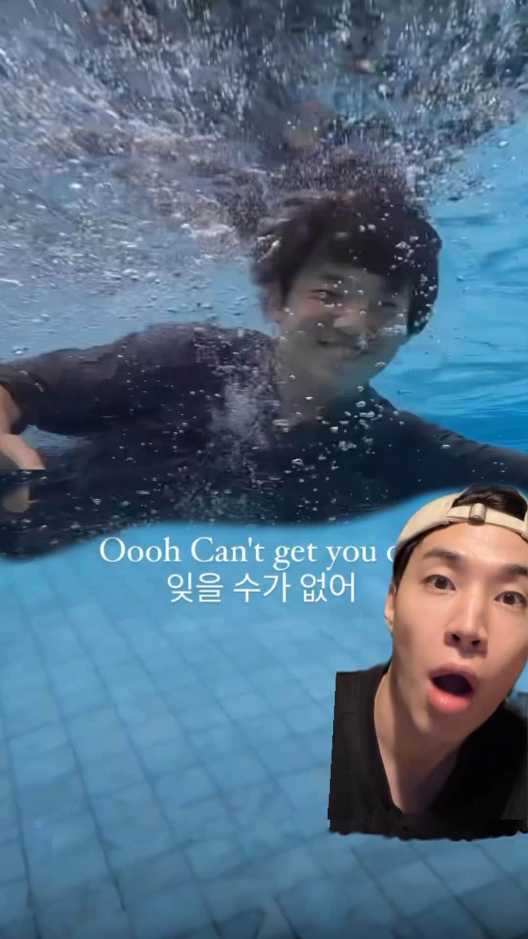 ヘンリーのインスタグラム：「나보다 더 잘 하는 것 같은데?!!!🤣👍👍 how can you be better than me at MY OWN challenge !? #summerskychallenge」
